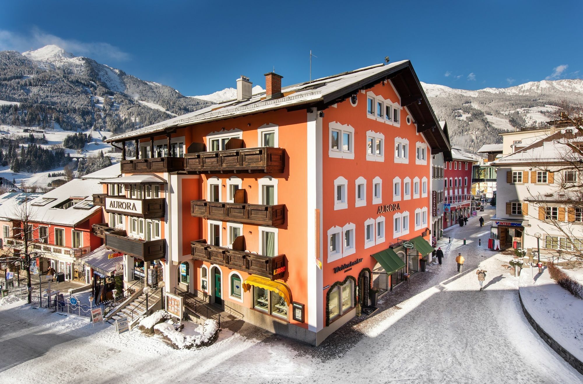 Aurora Appartements Inklusive Freiem Thermeneintritt บาดฮอฟกัสไตน์ ภายนอก รูปภาพ